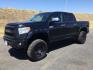 2015 Attitude Black Metallic /Black Leather Toyota Tundra Platinum 5.7L V8 (5TFAY5F12FX) with an I-FORCE 5.7L V-8 DOHC engine, 6-Speed Automatic transmission, located at 1801 Main Street, Lewiston, 83501, (208) 743-9371, 46.417065, -117.004799- Photo#1