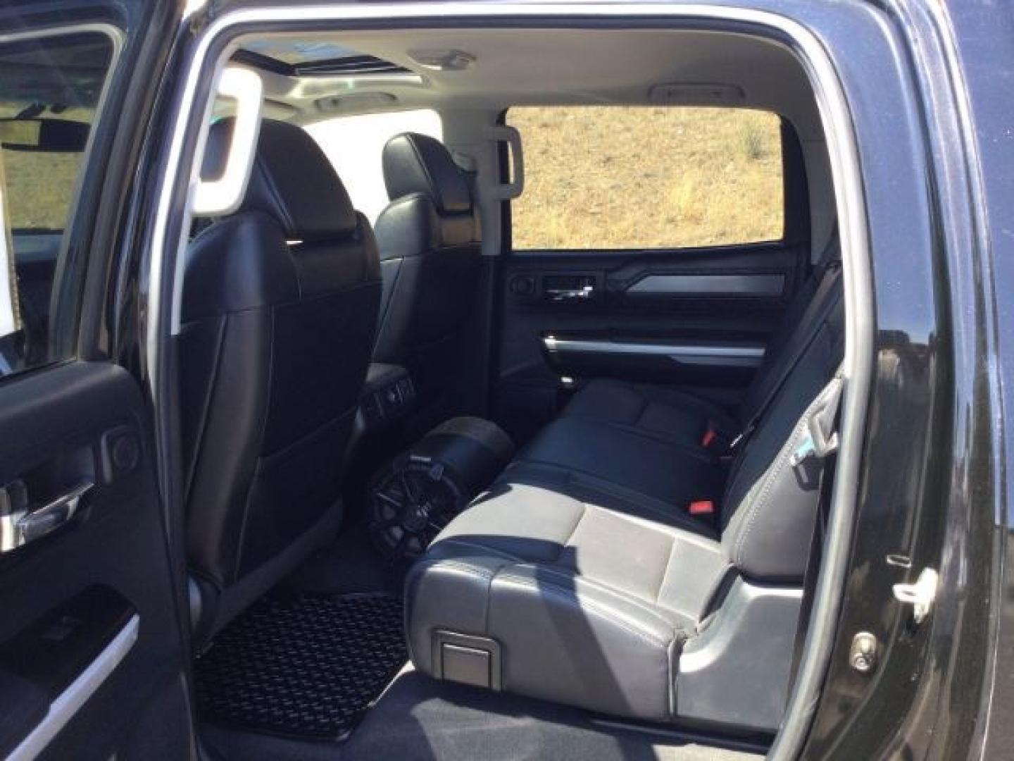 2015 Attitude Black Metallic /Black Leather Toyota Tundra Platinum 5.7L V8 (5TFAY5F12FX) with an I-FORCE 5.7L V-8 DOHC engine, 6-Speed Automatic transmission, located at 1801 Main Street, Lewiston, 83501, (208) 743-9371, 46.417065, -117.004799- Photo#15