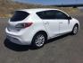 2012 Crystal White Pearl Mica /Black Mazda Mazda3 Hatchback i Touring (JM1BL1L72C1) with an SKYACTIV-G 2L I-4 gasoline direct injection engine, 6-Speed Automatic transmission, located at 1801 Main Street, Lewiston, 83501, (208) 743-9371, 46.417065, -117.004799- Photo#2