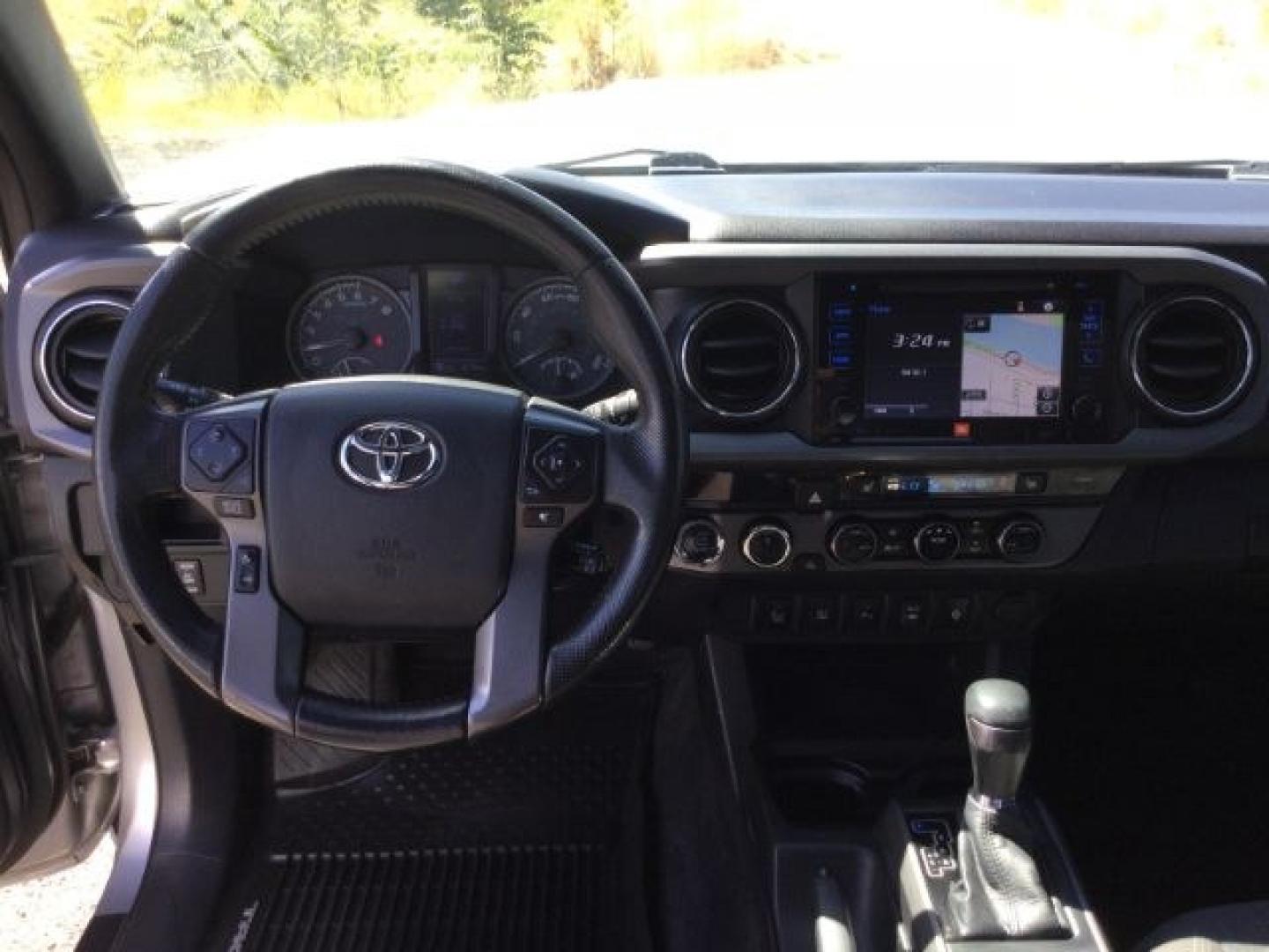 2016 Silver Sky Metallic /Graphite w/Gun Metal Toyota Tacoma TRD Sport Crew Cab 5.5ft bed (3TMCZ5AN4GM) with an 3.5L V-6 port/direct injection engine, 6-Speed Automatic transmission, located at 1801 Main Street, Lewiston, 83501, (208) 743-9371, 46.417065, -117.004799- Photo#7