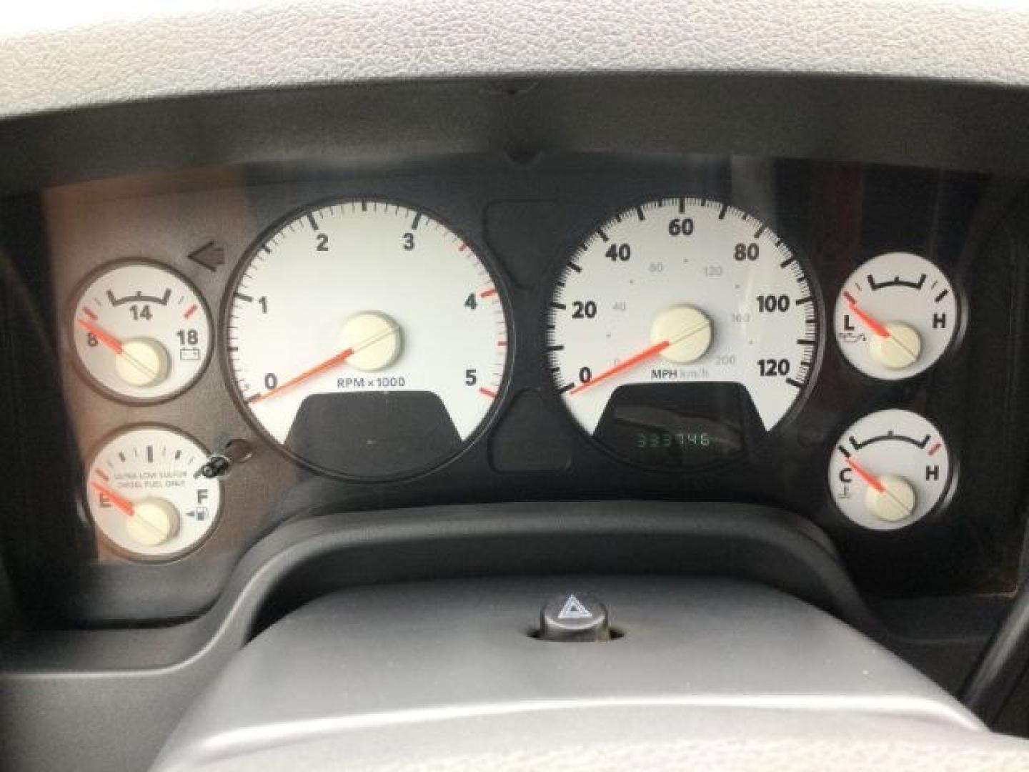 2008 Bright White Clearcoat /Medium Slate Grey Dodge Ram 3500 Laramie (3D7MX39A68G) with an Cummins 6.7L I-6 diesel direct injection engine, 6-Speed Automatic transmission, located at 1801 Main Street, Lewiston, 83501, (208) 743-9371, 46.417065, -117.004799- Photo#13