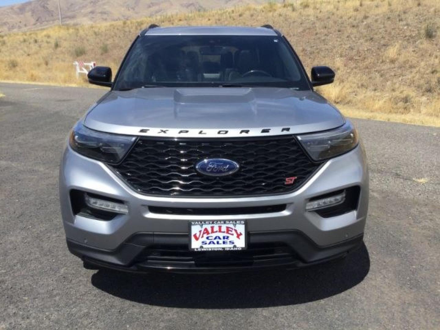 2022 Iconic Silver Metallic /Ebony Ford Explorer ST AWD (1FM5K8GC2NG) with an 3.0L V6 DOHC 24V engine, 10-Speed Automatic transmission, located at 1801 Main Street, Lewiston, 83501, (208) 743-9371, 46.417065, -117.004799- Photo#20