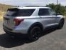 2022 Iconic Silver Metallic /Ebony Ford Explorer ST AWD (1FM5K8GC2NG) with an 3.0L V6 DOHC 24V engine, 10-Speed Automatic transmission, located at 1801 Main Street, Lewiston, 83501, (208) 743-9371, 46.417065, -117.004799- Photo#21