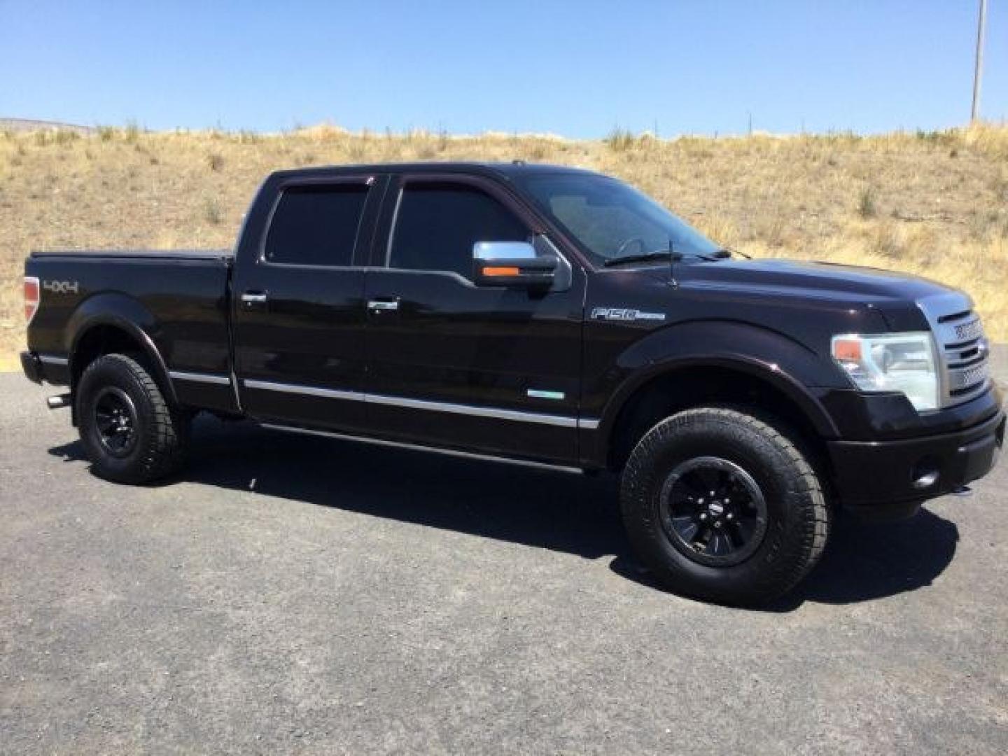 2014 Kodiak Brown Metallic /Black Ford F-150 Supercrew Platinum (1FTFW1ETXEF) with an EcoBoost 3.5L V-6 gasoline direct injection engine, 6-Speed Automatic transmission, located at 1801 Main Street, Lewiston, 83501, (208) 743-9371, 46.417065, -117.004799- Photo#0