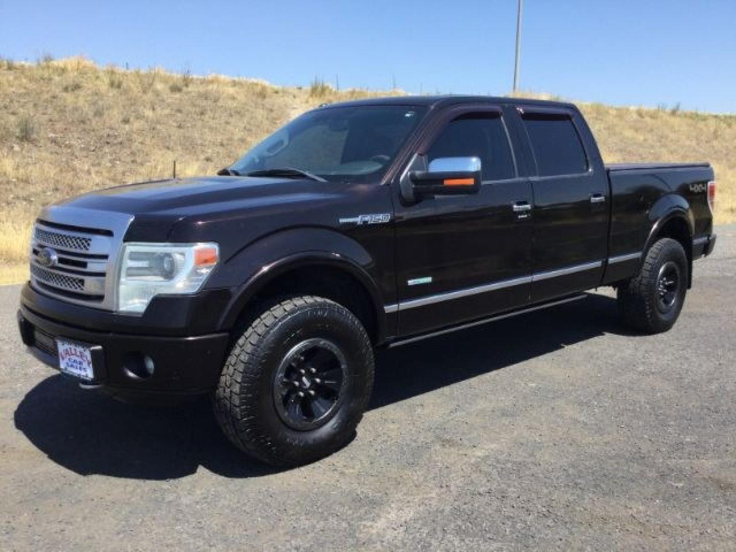 2014 Kodiak Brown Metallic /Black Ford F-150 Supercrew Platinum (1FTFW1ETXEF) with an EcoBoost 3.5L V-6 gasoline direct injection engine, 6-Speed Automatic transmission, located at 1801 Main Street, Lewiston, 83501, (208) 743-9371, 46.417065, -117.004799- Photo#1