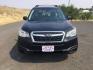 2018 Crystal Black Silica /Black Subaru Forester 2.5i (JF2SJABC3JH) with an 2.5L H-4 DOHC engine, CVT Automatic transmission, located at 1801 Main Street, Lewiston, 83501, (208) 743-9371, 46.417065, -117.004799- Photo#2