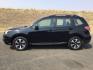 2018 Crystal Black Silica /Black Subaru Forester 2.5i (JF2SJABC3JH) with an 2.5L H-4 DOHC engine, CVT Automatic transmission, located at 1801 Main Street, Lewiston, 83501, (208) 743-9371, 46.417065, -117.004799- Photo#3