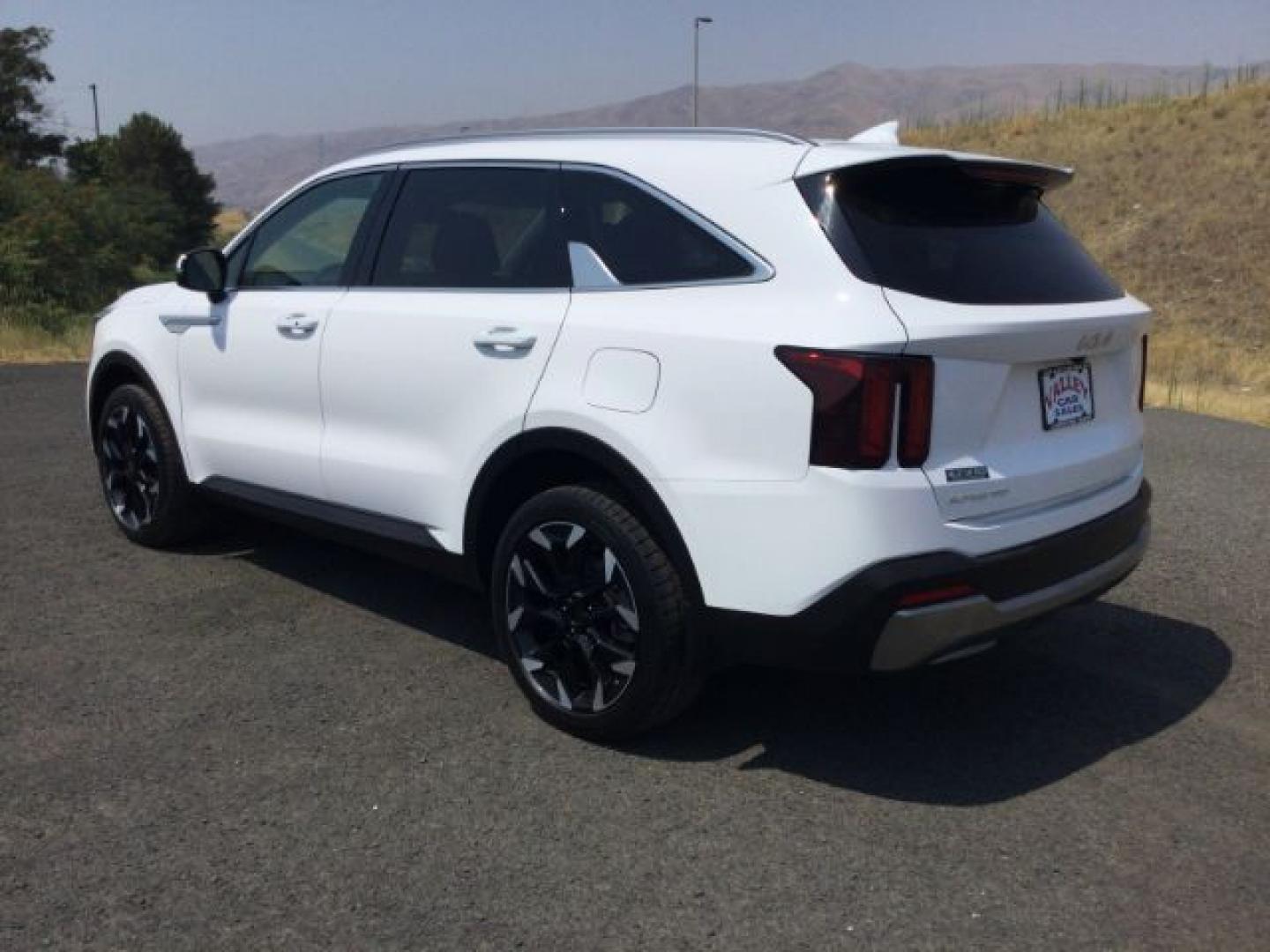 2025 Glacial White Pearl /Black Kia Sorento EX (5XYRHDJF8SG) with an 2.5L I-4 port/direct injection engine, Automatic, 8-Spd Dual-Clutch transmission, located at 1801 Main Street, Lewiston, 83501, (208) 743-9371, 46.417065, -117.004799- Photo#8