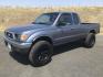 1997 LT BLUE /Gray Toyota Tacoma Base V6 (4TAWN72N6VZ) with an 3.4L V-6 DOHC engine, 5-Speed Manual Transmission transmission, located at 1801 Main Street, Lewiston, 83501, (208) 743-9371, 46.417065, -117.004799- Photo#0