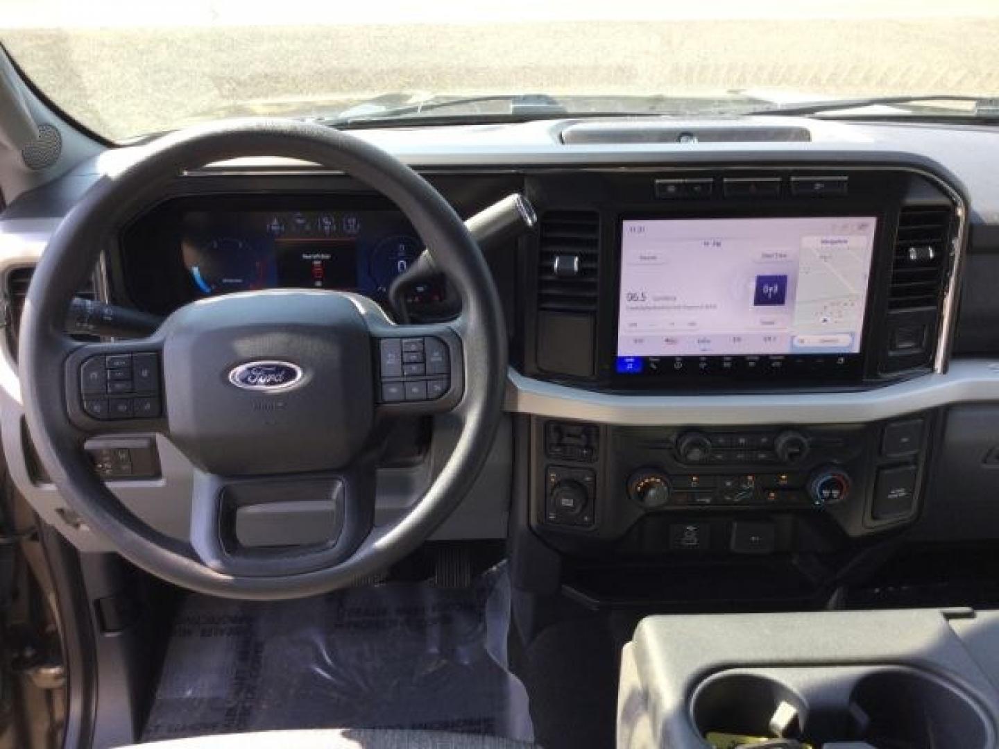2023 Stone Grey Metallic /Medium Dark Slate Ford F-350 SD Crew Cab XLT 4x4 (1FT8W3BT9PE) with an 6.7L V8 OHV 16V DIESEL engine, 10 speed automatic transmission, located at 1801 Main Street, Lewiston, 83501, (208) 743-9371, 46.417065, -117.004799- Photo#11