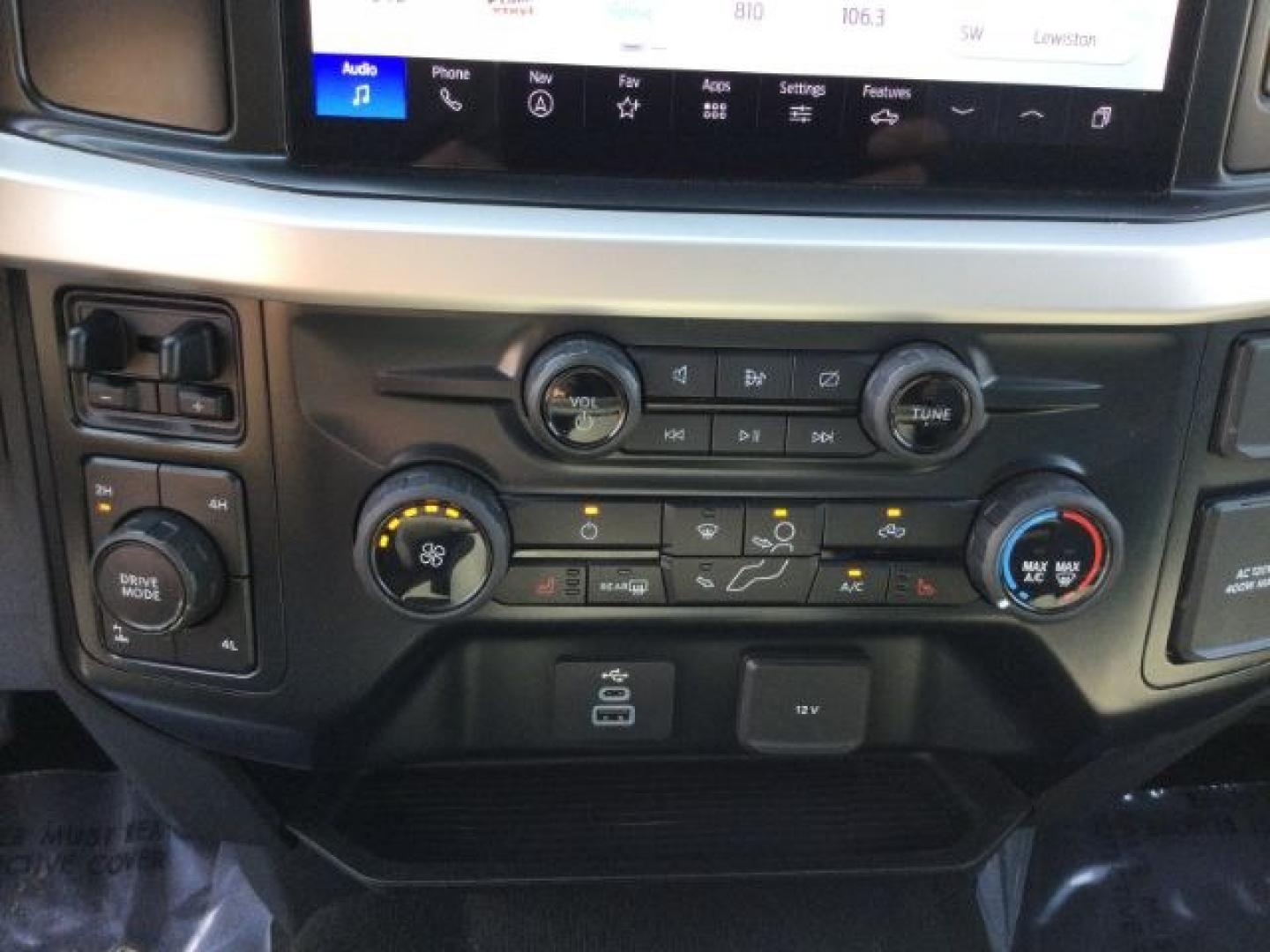 2023 Stone Grey Metallic /Medium Dark Slate Ford F-350 SD Crew Cab XLT 4x4 (1FT8W3BT9PE) with an 6.7L V8 OHV 16V DIESEL engine, 10 speed automatic transmission, located at 1801 Main Street, Lewiston, 83501, (208) 743-9371, 46.417065, -117.004799- Photo#15