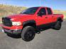 2005 Flame Red Clearcoat /Dark Slate Gray Dodge Ram 1500 SLT Quad Cab (1D7HU18D95S) with an HEMI Magnum 5.7L V-8 regular unleaded engine, 4 speed Automatic transmission, located at 1801 Main Street, Lewiston, 83501, (208) 743-9371, 46.417065, -117.004799- Photo#1