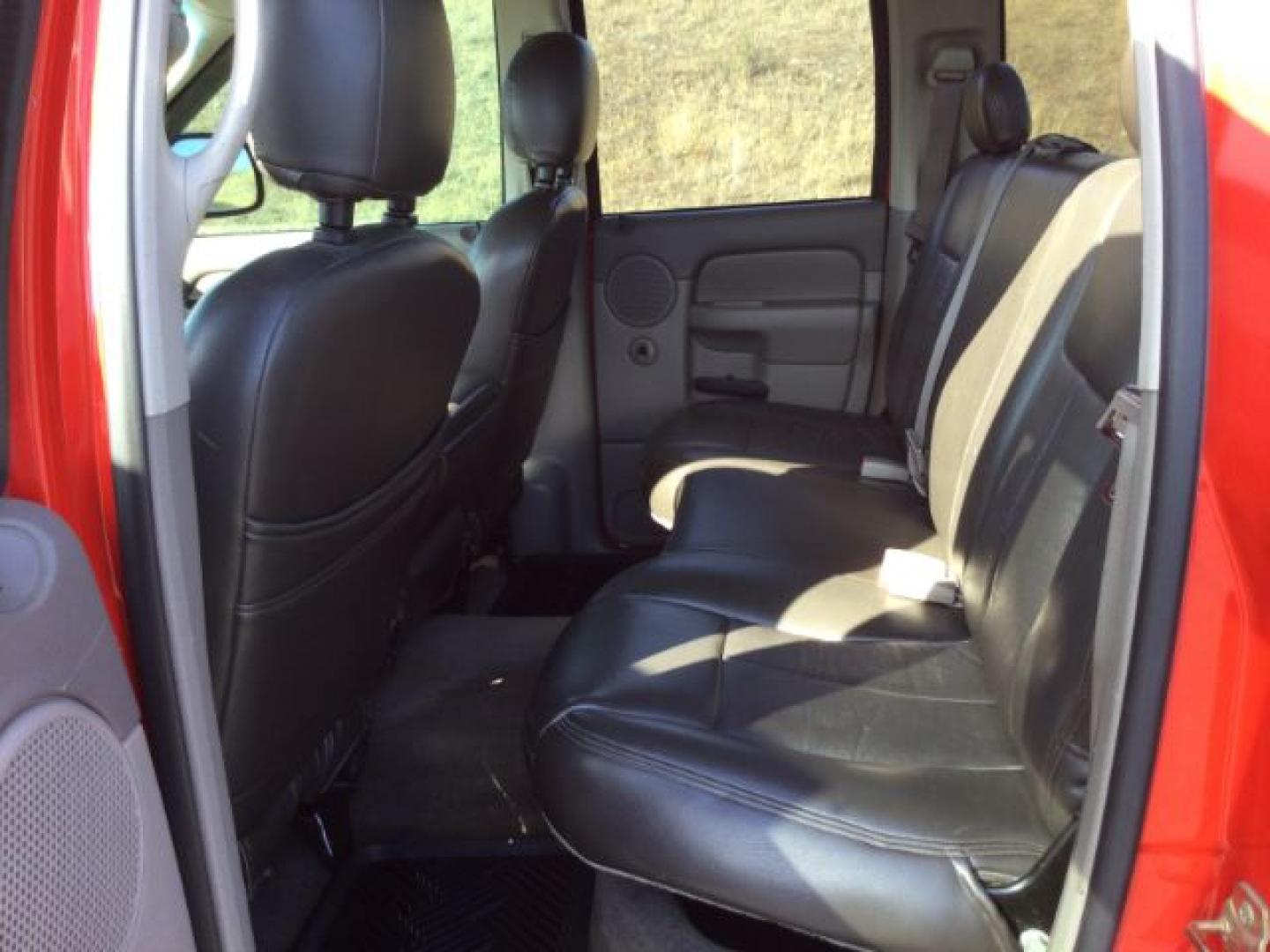 2005 Flame Red Clearcoat /Dark Slate Gray Dodge Ram 1500 SLT Quad Cab (1D7HU18D95S) with an HEMI Magnum 5.7L V-8 regular unleaded engine, 4 speed Automatic transmission, located at 1801 Main Street, Lewiston, 83501, (208) 743-9371, 46.417065, -117.004799- Photo#11
