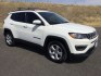 2018 White Clearcoat /Black Jeep Compass Latitude 4x4 (3C4NJDBB3JT) with an 2.4L I-4 variable valve control engine, 6-Speed Manual transmission, located at 1801 Main Street, Lewiston, 83501, (208) 743-9371, 46.417065, -117.004799- Photo#1