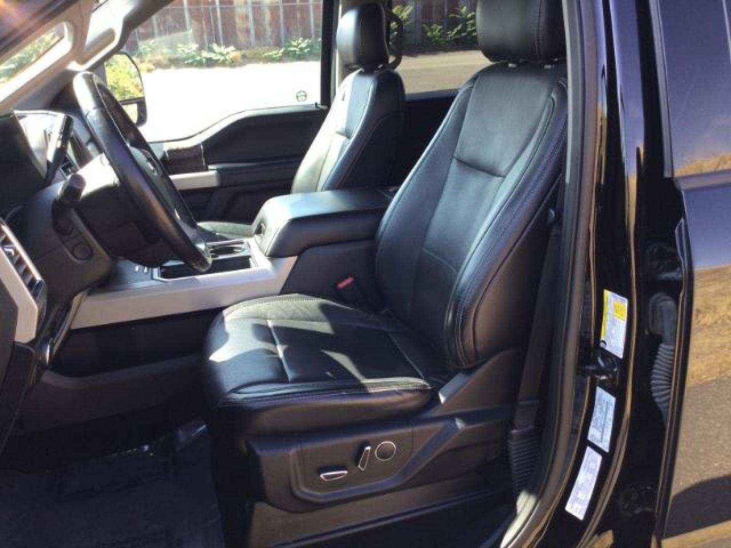 2017 Shadow Black /Black Ford F-350 LARIAT (1FT8W3BT1HE) with an Powerstroke 6.7L V-8 diesel direct injection engine, 6-Speed Automatic transmission, located at 1801 Main Street, Lewiston, 83501, (208) 743-9371, 46.417065, -117.004799- Photo#4