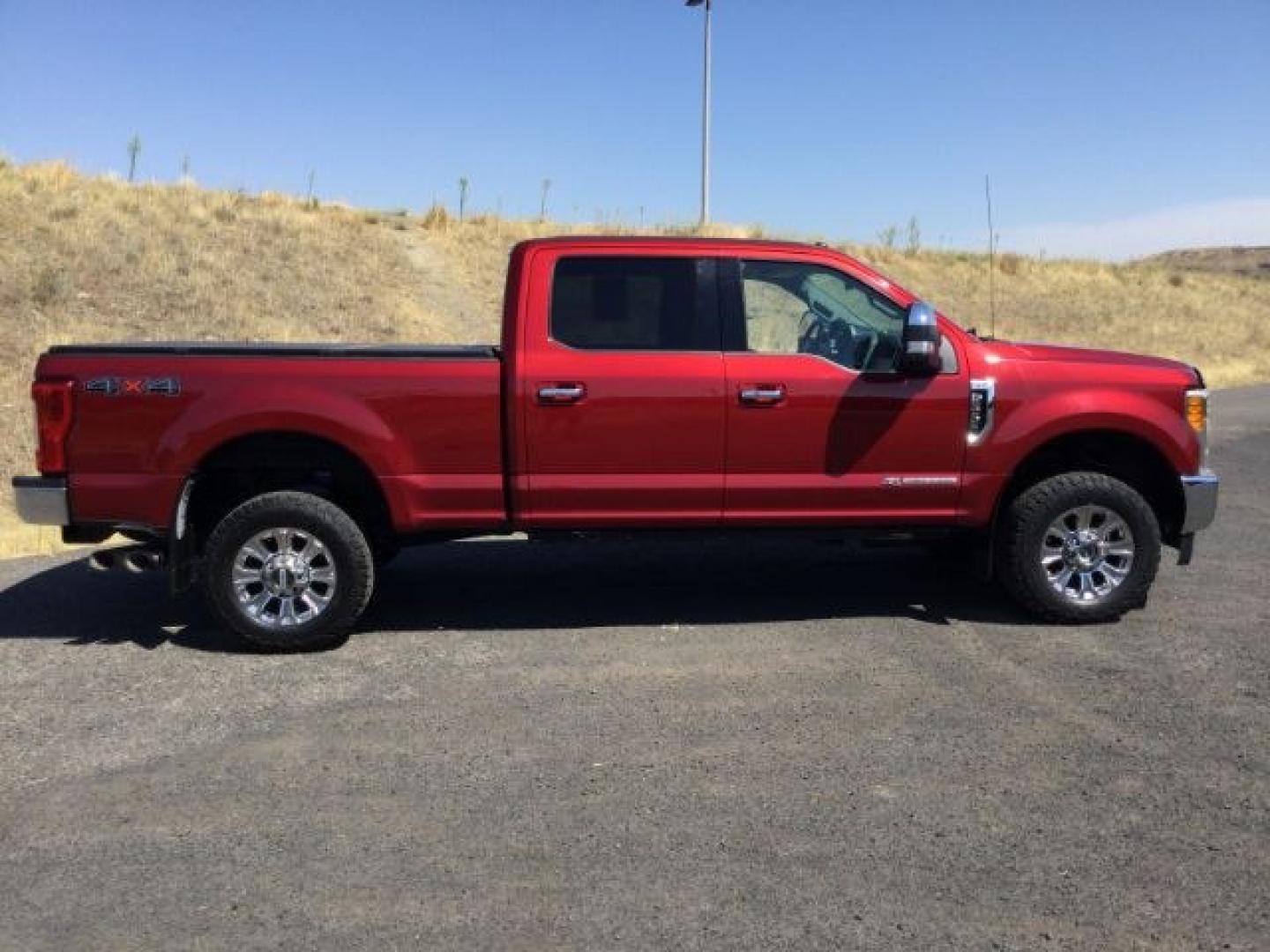 2017 Ruby Red Metallic Tinted Clearcoat /Black Ford F-350 LARIAT (1FT8W3BT7HE) with an Powerstroke 6.7L V-8 diesel direct injection engine, 6-Speed Automatic transmission, located at 1801 Main Street, Lewiston, 83501, (208) 743-9371, 46.417065, -117.004799- Photo#19