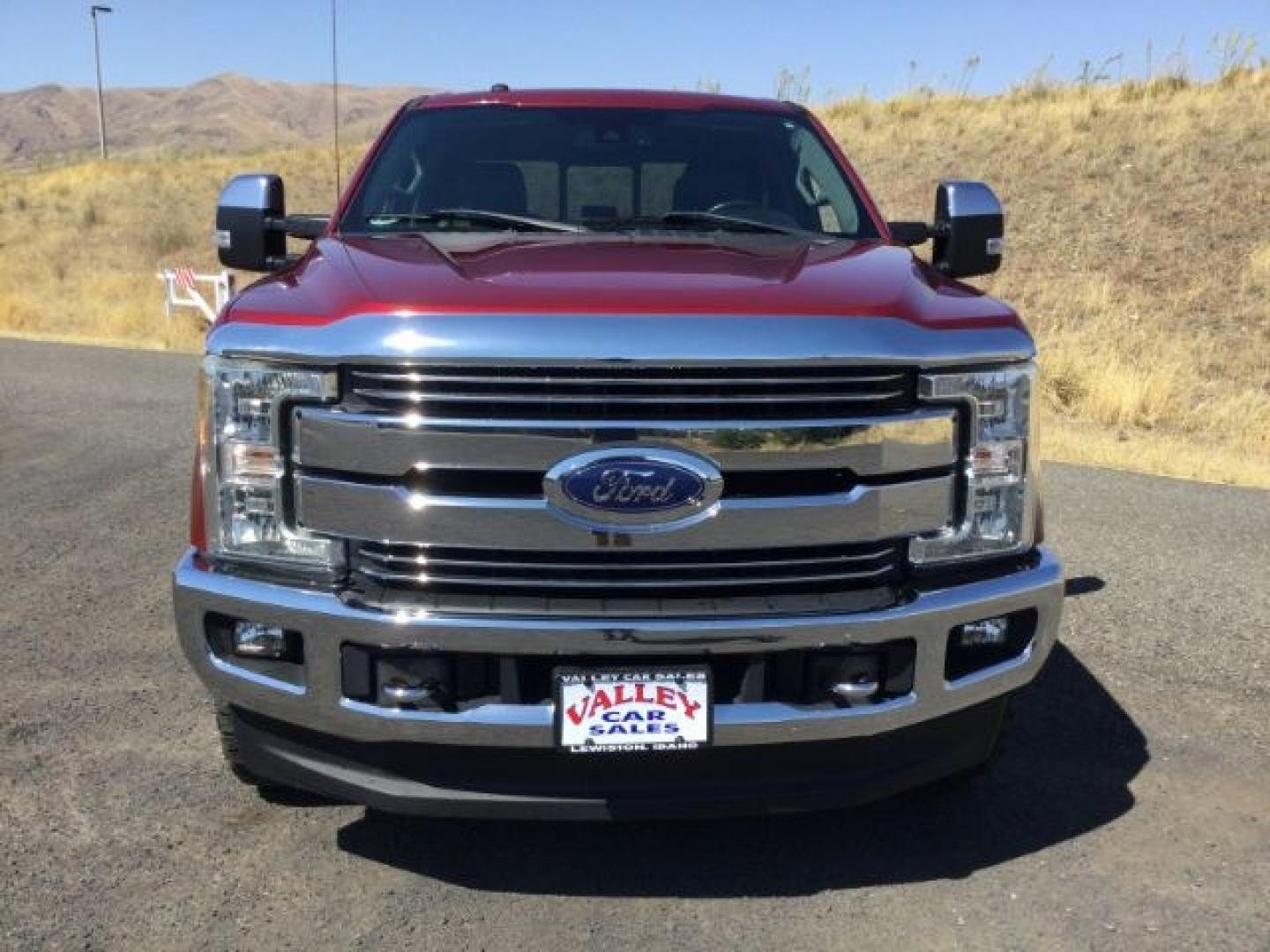 2017 Ruby Red Metallic Tinted Clearcoat /Black Ford F-350 LARIAT (1FT8W3BT7HE) with an Powerstroke 6.7L V-8 diesel direct injection engine, 6-Speed Automatic transmission, located at 1801 Main Street, Lewiston, 83501, (208) 743-9371, 46.417065, -117.004799- Photo#23