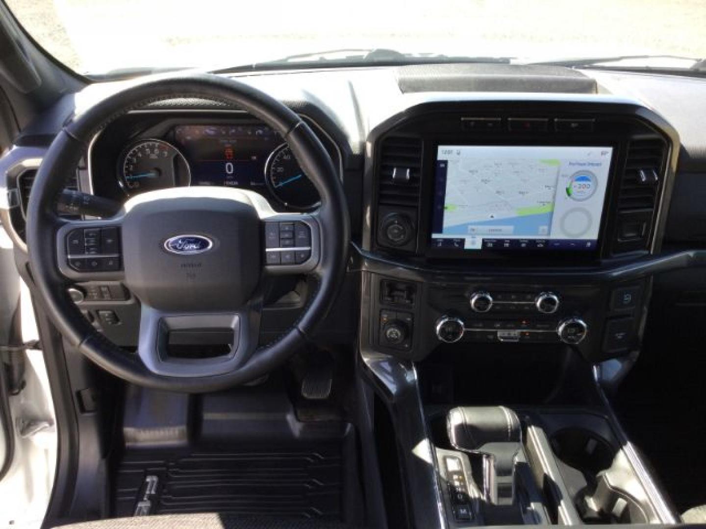 2021 Oxford White /Black/Medium Dark Slate Ford F-150 XLT/Sport (1FTFW1ED9MF) with an EcoBoost 3.5L V-6 port/direct injection engine, 10 speed automatic transmission, located at 1801 Main Street, Lewiston, 83501, (208) 743-9371, 46.417065, -117.004799- Photo#6