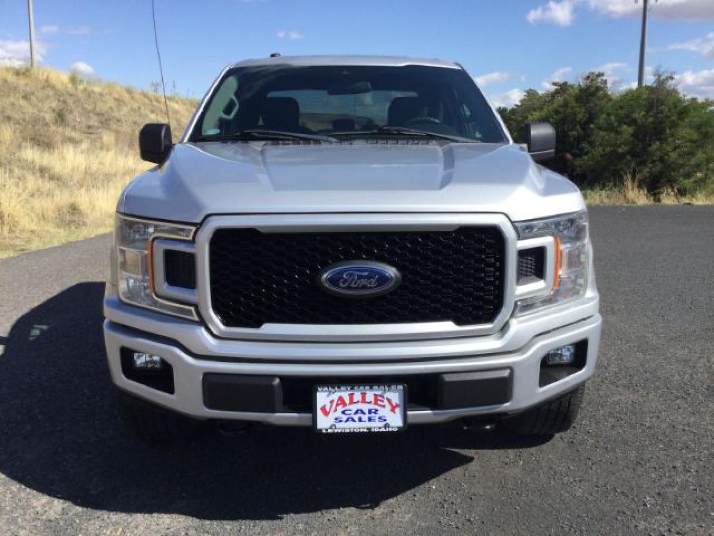 2019 Ingot Silver Metallic /Black Ford F-150 STX (1FTEX1EP8KK) with an EcoBoost 2.7L V-6 port/direct injection engine, 10-speed automatic transmission, located at 1801 Main Street, Lewiston, 83501, (208) 743-9371, 46.417065, -117.004799- Photo#5