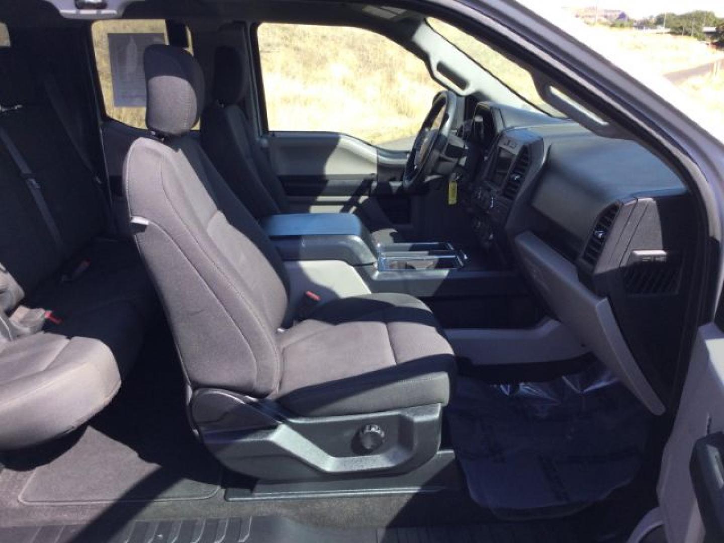 2019 Ingot Silver Metallic /Black Ford F-150 STX (1FTEX1EP8KK) with an EcoBoost 2.7L V-6 port/direct injection engine, 10-speed automatic transmission, located at 1801 Main Street, Lewiston, 83501, (208) 743-9371, 46.417065, -117.004799- Photo#12