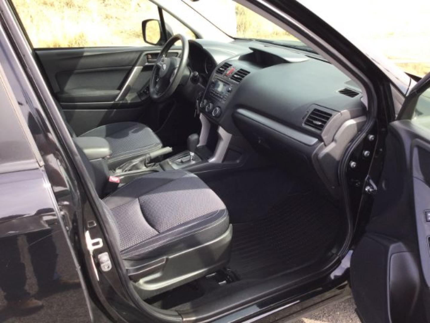 2015 Crystal Black Silica Subaru Forester 2.5i Premium (JF2SJADCXFH) with an 2.5L H-4 DOHC engine, located at 1801 Main Street, Lewiston, 83501, (208) 743-9371, 46.417065, -117.004799- Photo#3