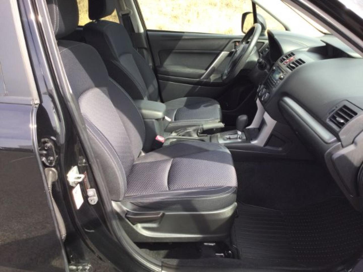 2015 Crystal Black Silica Subaru Forester 2.5i Premium (JF2SJADCXFH) with an 2.5L H-4 DOHC engine, located at 1801 Main Street, Lewiston, 83501, (208) 743-9371, 46.417065, -117.004799- Photo#4