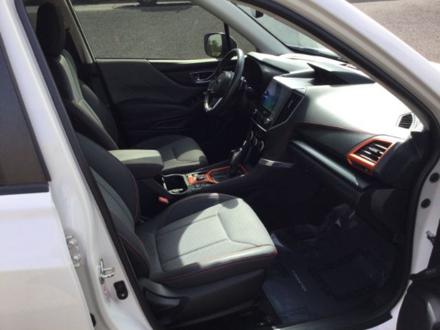 2019 Crystal White Pearl /Gray Subaru Forester Sport (JF2SKAKC9KH) with an 2.5L H-4 direct injection engine, Continuously Variable Transmission transmission, located at 1801 Main Street, Lewiston, 83501, (208) 743-9371, 46.417065, -117.004799- Photo#9