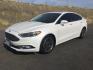 2017 White Platinum Metallic Tri-Coat /Medium Soft Ceramic Ford Fusion Titanium | Platinum (3FA6P0K9XHR) with an EcoBoost 2L I-4 direct injection engine, Automatic transmission, located at 1801 Main Street, Lewiston, 83501, (208) 743-9371, 46.417065, -117.004799- Photo#1