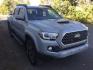 2019 Cement Gray Metallic /Black Leather Toyota Tacoma TRD Sport (5TFCZ5AN5KX) with an 3.5L V-6 port/direct injection engine, 6 Speed Manual transmission, located at 1801 Main Street, Lewiston, 83501, (208) 743-9371, 46.417065, -117.004799- Photo#7