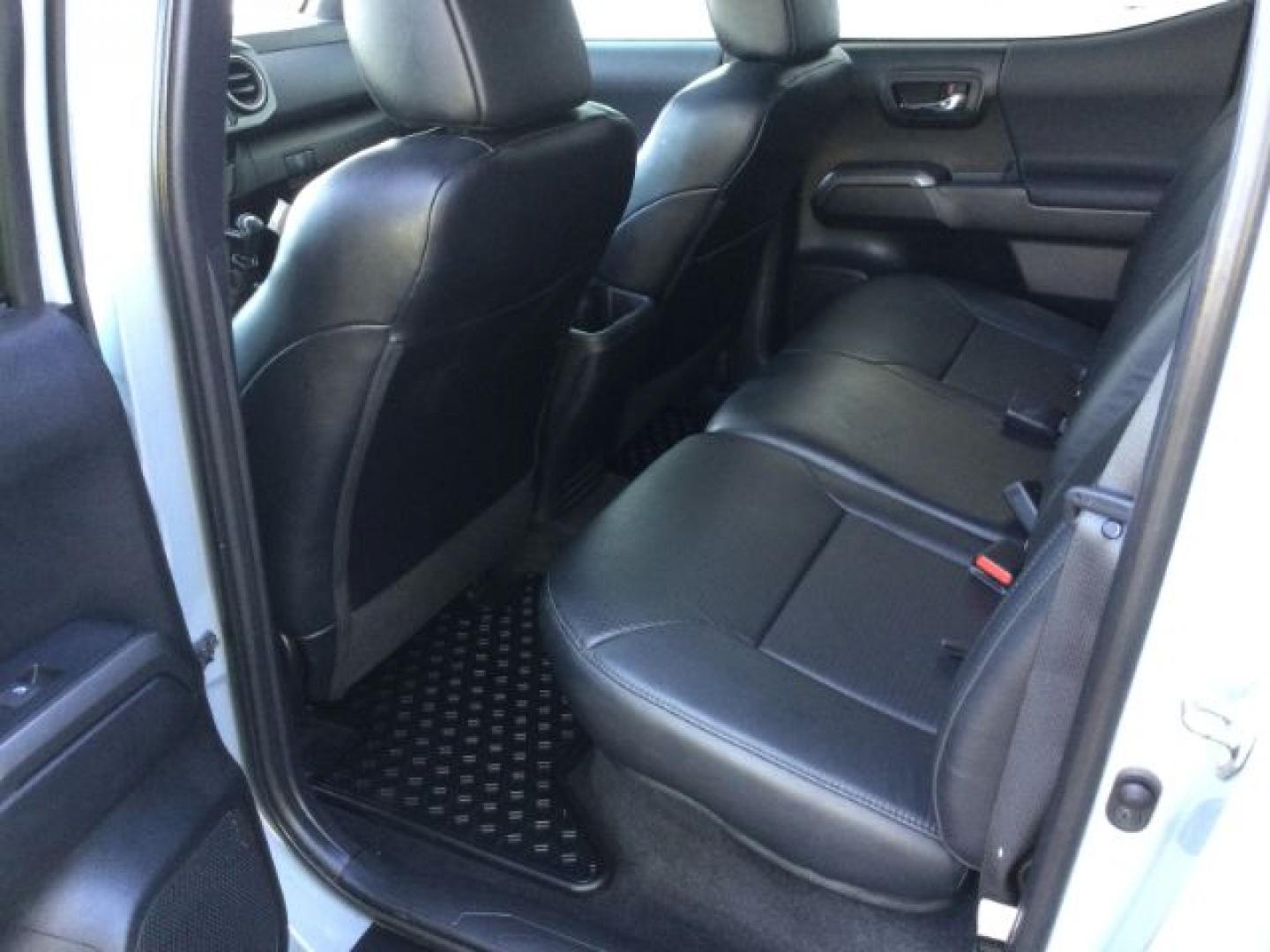 2019 Cement Gray Metallic /Black Leather Toyota Tacoma TRD Sport (5TFCZ5AN5KX) with an 3.5L V-6 port/direct injection engine, 6 Speed Manual transmission, located at 1801 Main Street, Lewiston, 83501, (208) 743-9371, 46.417065, -117.004799- Photo#8