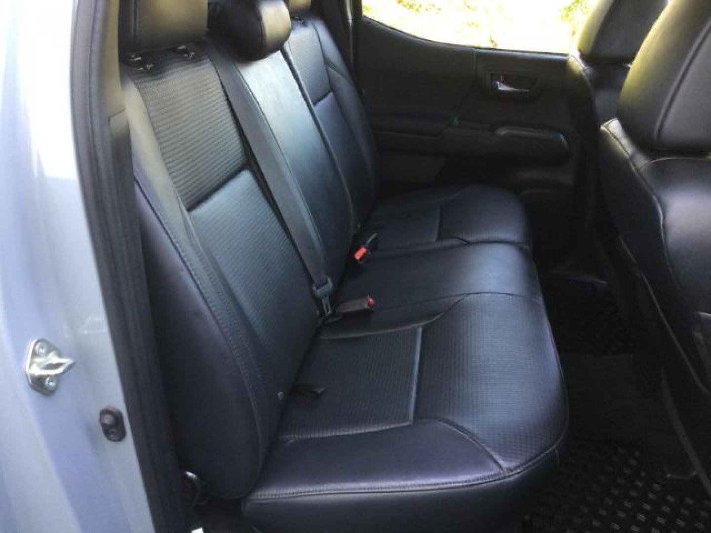 2019 Cement Gray Metallic /Black Leather Toyota Tacoma TRD Sport (5TFCZ5AN5KX) with an 3.5L V-6 port/direct injection engine, 6 Speed Manual transmission, located at 1801 Main Street, Lewiston, 83501, (208) 743-9371, 46.417065, -117.004799- Photo#15