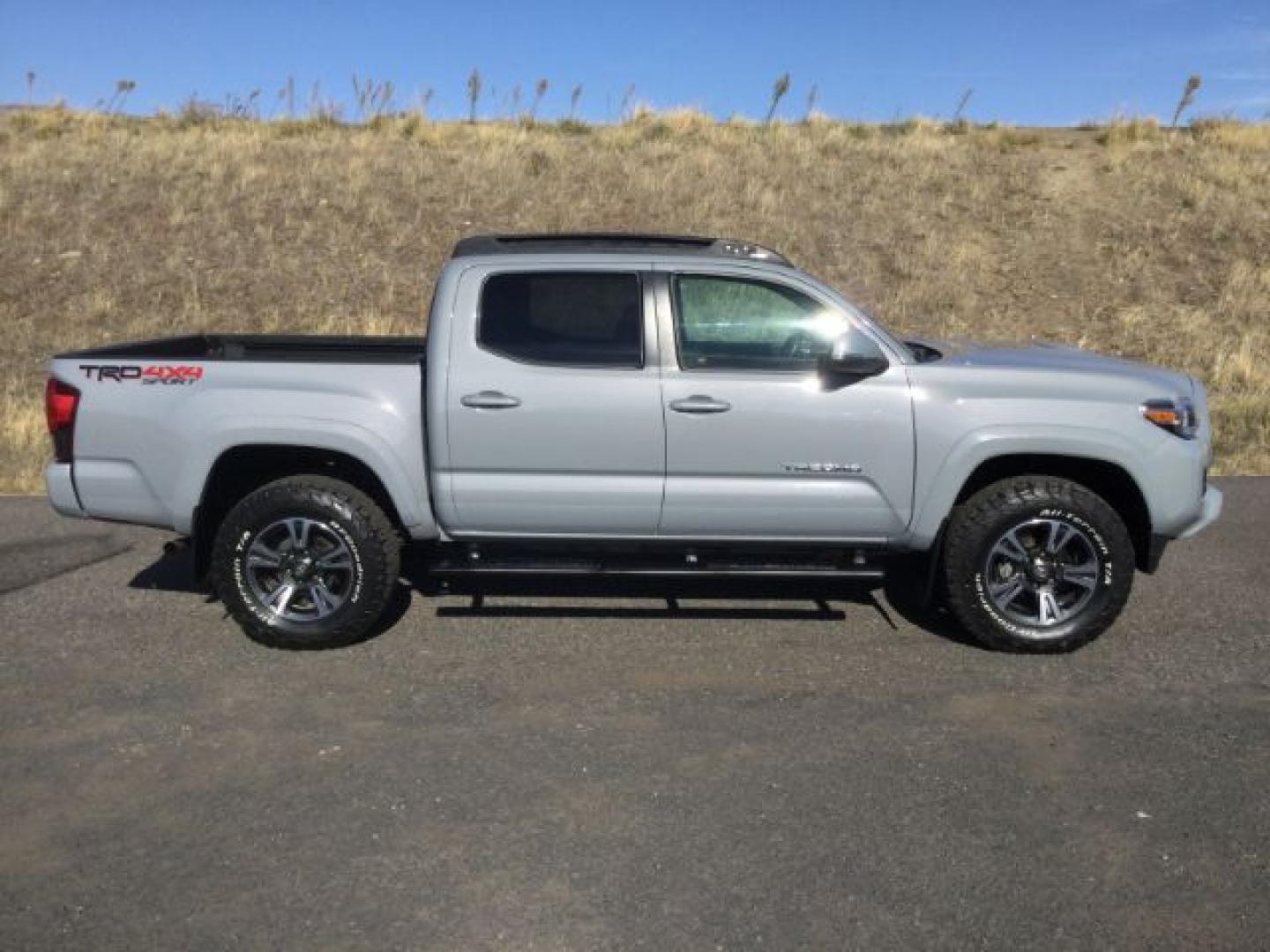 2019 Cement Gray Metallic /Black Leather Toyota Tacoma TRD Sport (5TFCZ5AN5KX) with an 3.5L V-6 port/direct injection engine, 6 Speed Manual transmission, located at 1801 Main Street, Lewiston, 83501, (208) 743-9371, 46.417065, -117.004799- Photo#17