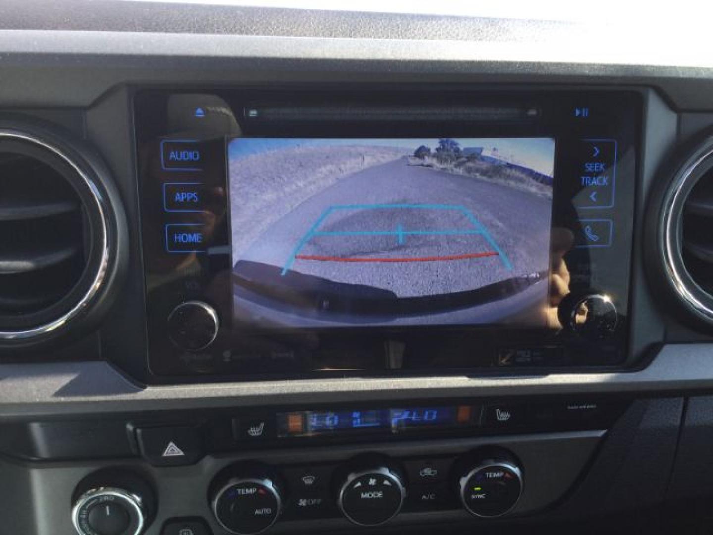 2019 Cement Gray Metallic /Black Leather Toyota Tacoma TRD Sport (5TFCZ5AN5KX) with an 3.5L V-6 port/direct injection engine, 6 Speed Manual transmission, located at 1801 Main Street, Lewiston, 83501, (208) 743-9371, 46.417065, -117.004799- Photo#26