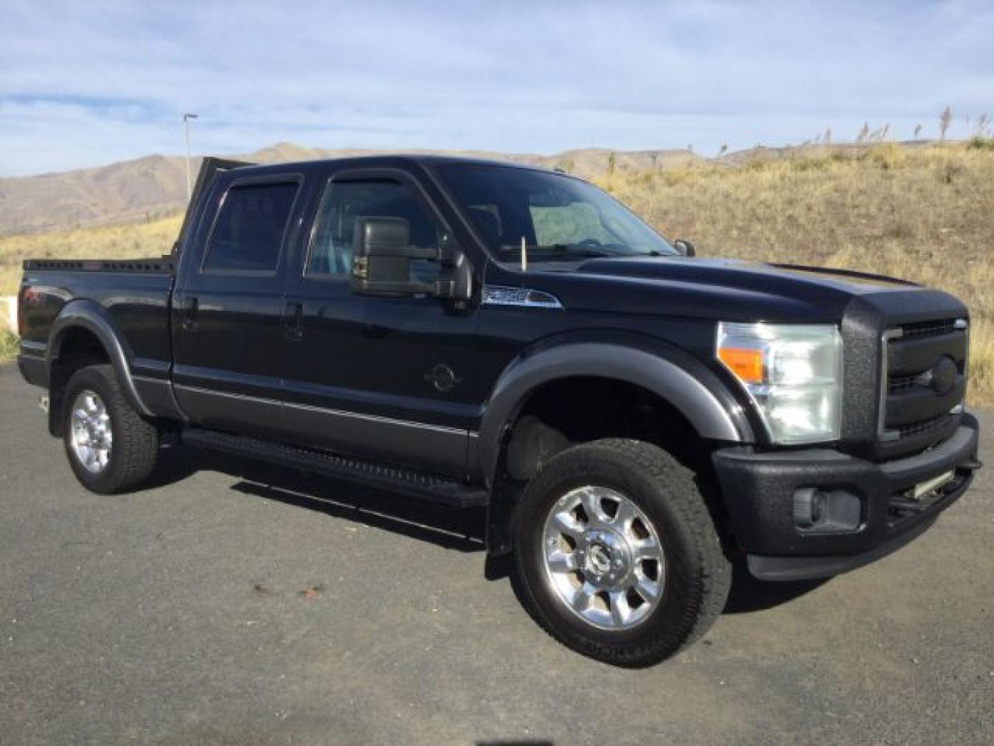 2013 Tuxedo Black Metallic /Black Ford F-350 LARIAT (1FT8W3BT3DE) with an Powerstroke 6.7L V-8 xxxxxx engine, 6-Speed Automatic transmission, located at 1801 Main Street, Lewiston, 83501, (208) 743-9371, 46.417065, -117.004799- Photo#12